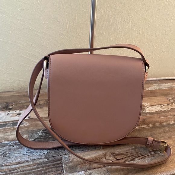 Alexander Wang Blush Nude Pink Leather Crossbody Bag - Picture 2 of 13